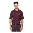 Mens Performance Pique Polo, Color: Dark Burgundy