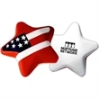 Red White And Blue Patriotic Star Stress Shape