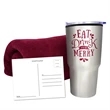 Fleece Blanket and Tumbler Combo Set