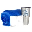 Coral Fleece Blanket and Tumbler Combo Set
