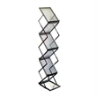 Brochure Holder Stand, Metal Flyer Display stand for Events