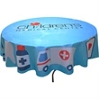 5-ft Round Full Color Table Cover with 16" Overhang