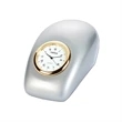 Tron Desk Clock, Pearl Silver