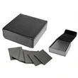 6 Pc Leather Coaster Set