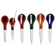 Plastic Ballpoint Pen with Tape Measure