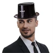 Black Plastic Top Hats