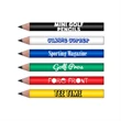 Mini Round Golf Pencils Pre Sharpened