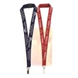 1" Import Air Ship Silkscreen Lanyard
