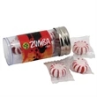 Starlight Peppermints in a 3 " Plastic Tube with Metal Cap