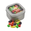 Large Tin with Window Lid and Candy Fruitz