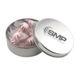Large Round Metal Tin with Lid and Starlight Peppermints