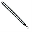 Import Rush 1/2" Polyester Lanyard with Silver Crimp & Ring
