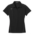 Nike Ladies Dri-FIT Sport Swoosh Pique Polo.