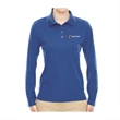 Ladies' Pinnacle Performance Long Sleeve Pique Polo