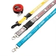 Polyester Lanyards & Satin (upper layer) / printed