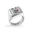 Custom Shaped Mens' Ring
