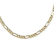 18 in  10 Karat Gold Chain (3 Small Links, 1 Large Link)
