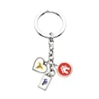 3-Charm Stock Keychain