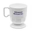 8oz Polystyrene Mug White