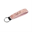 Velvet Neoprene Wrist strap key holder