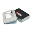 Square Metal Tin for USB's
