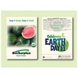Organic Watermelon Sugar Baby Seed Packet 3.25" x 4.5"