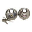 Heavy Duty Stainless Steel Round Key Padlock