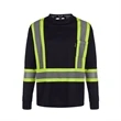 Hi-Vis Long-Sleeve T-shirt - Left Sleeve Embroidery