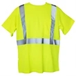 2XL/3XL Yellow Short Sleeve Hi-Viz Safety T-Shirt