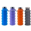 17 OZ Silicone Collapsible Water Bottle