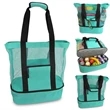 Mesh Beach Bags with Insulated Cooler