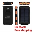 10000 mAh Solar Power Bank Charger