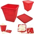 Square Silicone Popcorn Bowl