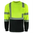 Safety Brite Hi Vis Class 3 LS BB T-Shirt
