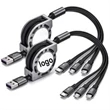 3-In-1 Multiple Mobile Usb Charge Cord