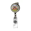 24" Cord Matte Solid Metal Retractable Badge Reel