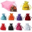 Custom Organza Drawstring Candy Gift Wrap Bags