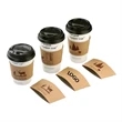 Disposable Corrugated Hot Cup Sleeves Jackets Holder