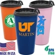 USA made 16 oz. Double Wall Insulated Tumbler w/ Slider Lid