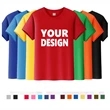Wholesale 6.7oz cotton/polyester Sport Tee shirt