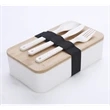 Japanese Bamboo Lunch Box with Dividers