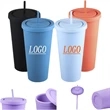 16 Oz Creative Plastic Straw Cup