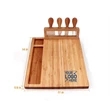 Bamboo Cheese Board and Knife Set