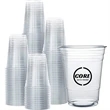 16 Oz Plastic Disposable Pet Clear Water Party Cups
