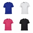 Solid color cotton T-shirt