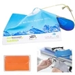 Full color Microfiber Lens Cloth with Pouch