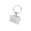 Engraved House Keychain