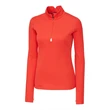 Cutter & Buck Traverse Stretch Eco Quarter Zip Womens Pul...
