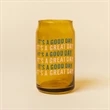 16 oz. Beer Can Glass - Amber