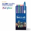 Alamo™ Full Color Storyboard 5-pack pen Box